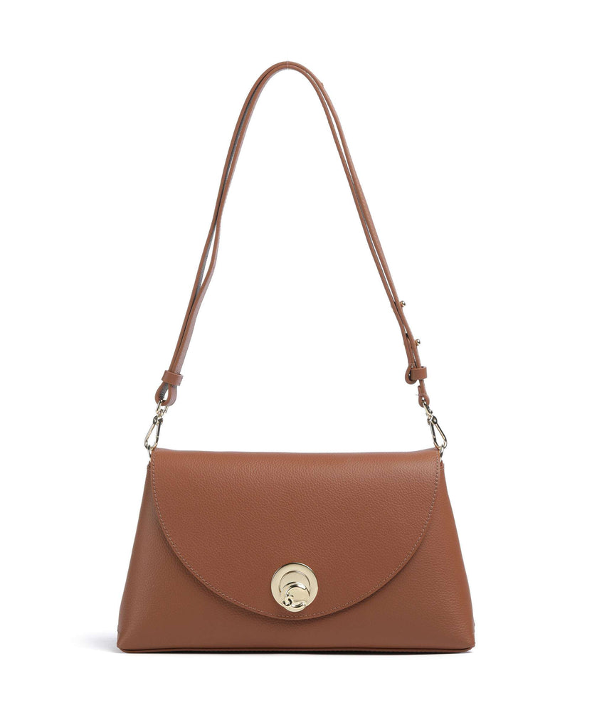 Coccinelle Nikla Shoulder bag cognac/noir