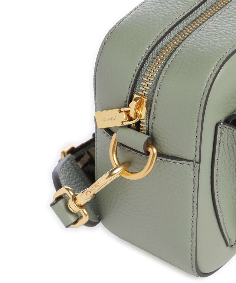 Coccinelle Beat Soft Ribbon Crossbody bag greenery