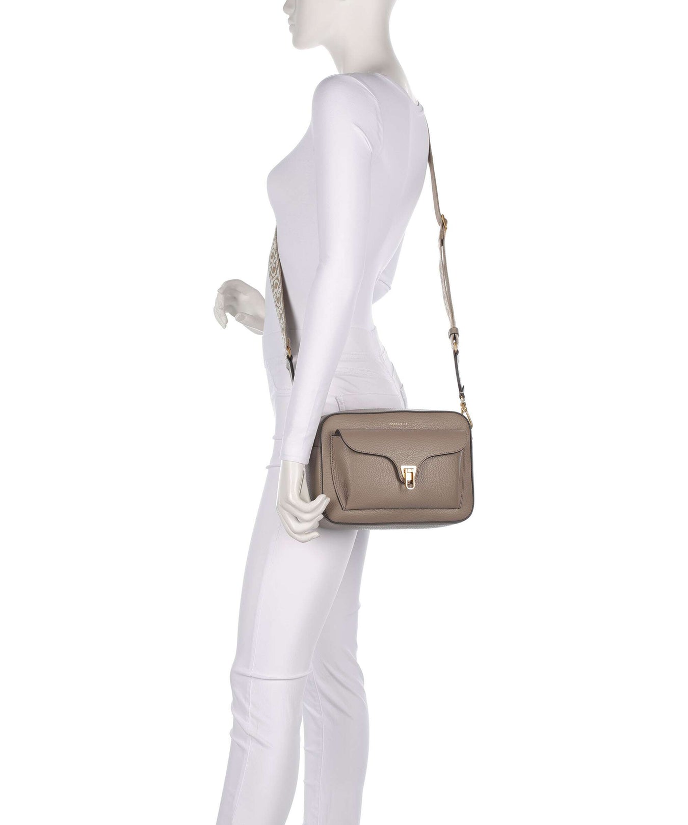 Coccinelle Beat Crossbody bag warm taupe