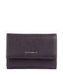 Coccinelle Metallic Soft Lompakko prune