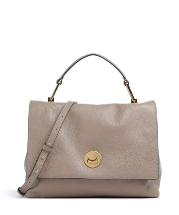 Coccinelle Liya Käsilaukku warm taupe/rosette