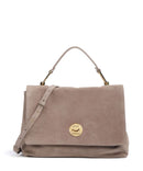 Coccinelle Liya Suede Käsilaukku warm taupe