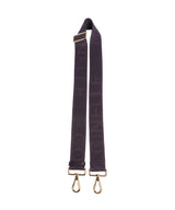 Coccinelle Nastro Signature Bag strap prune