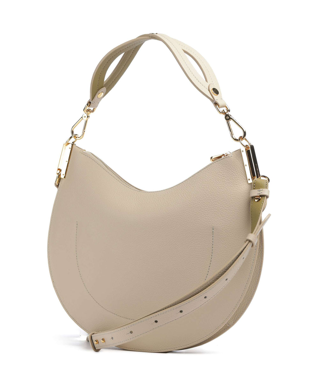 Coccinelle Sunup Hobo bag sandshell/seagrass