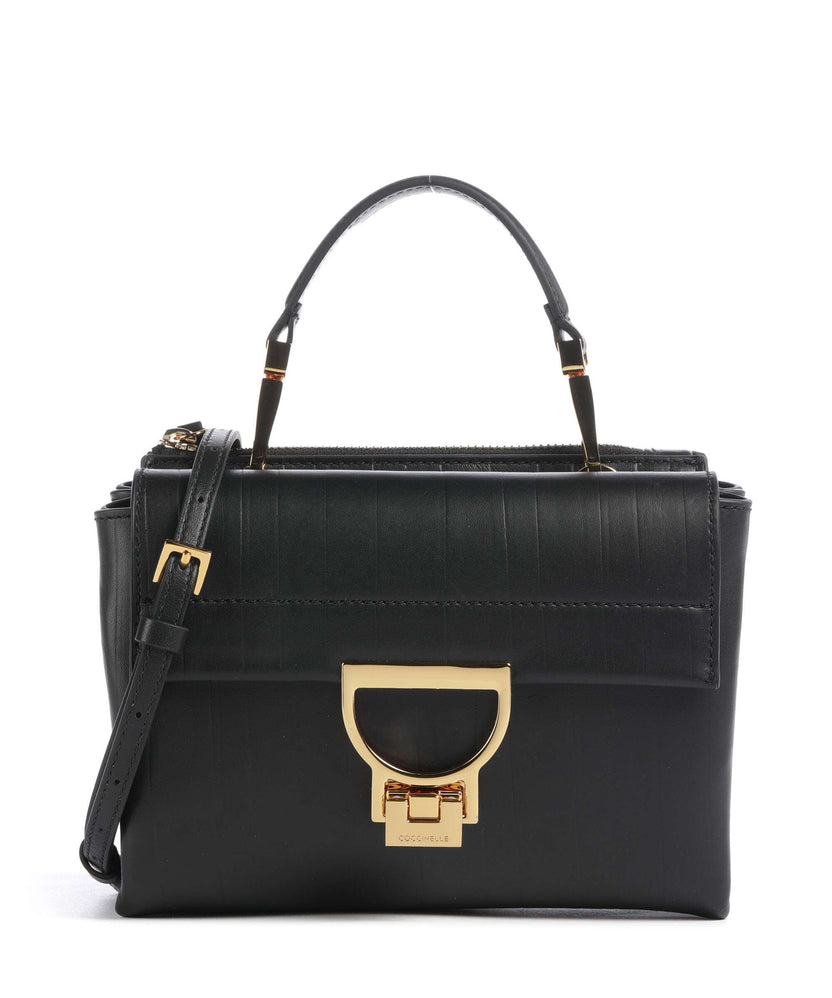 Coccinelle Arlettis Plisse Crossbody bag noir