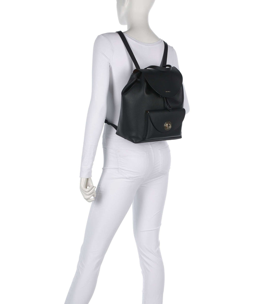 Coccinelle Nikla Backpack noir/cognac