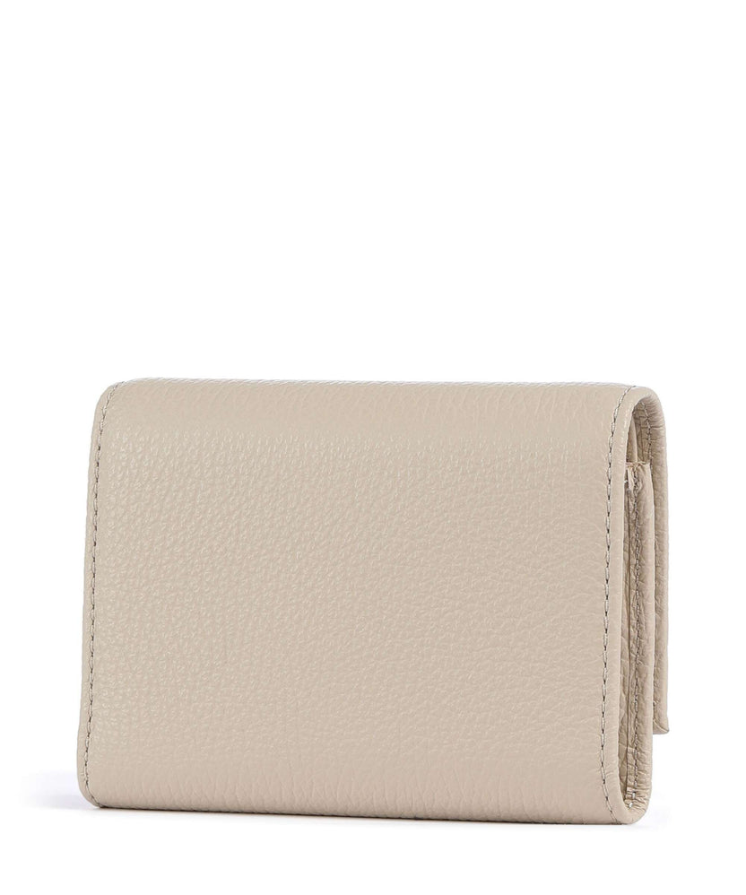 Coccinelle Metallic Soft RFID Wallet sandshell