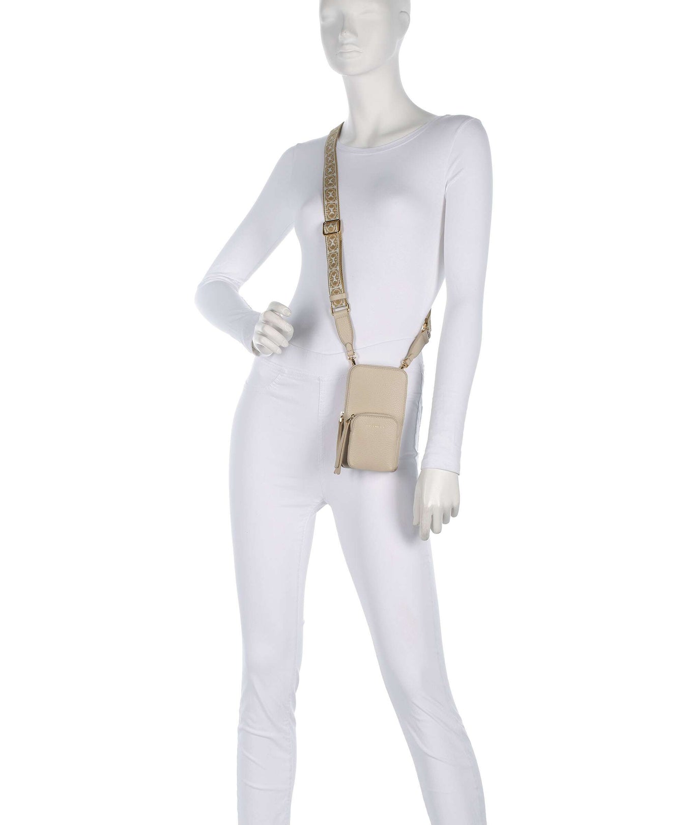 Coccinelle Pixie Phone bag sandshell