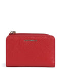 Coccinelle Metallic Soft Wallet scarlet