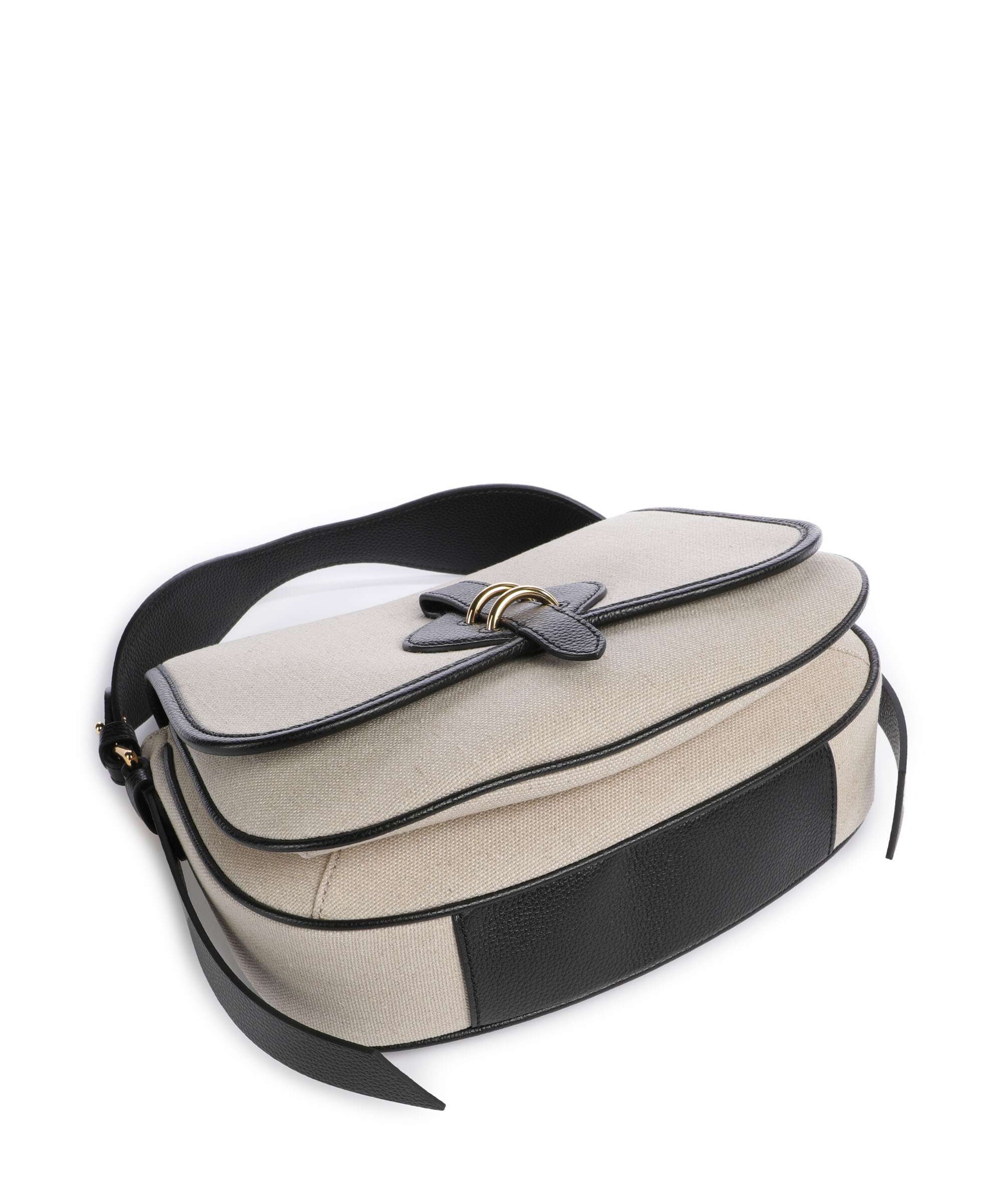 Coccinelle Mavery Canvas Handbag natural/noir