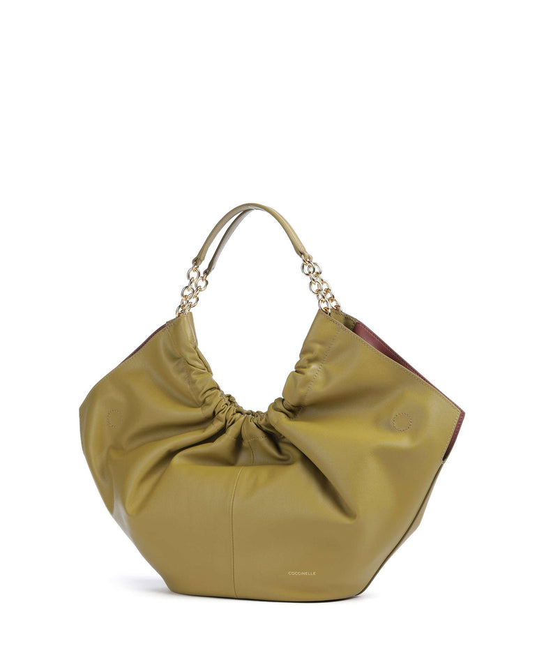 Coccinelle Smash Hobo bag seagrass