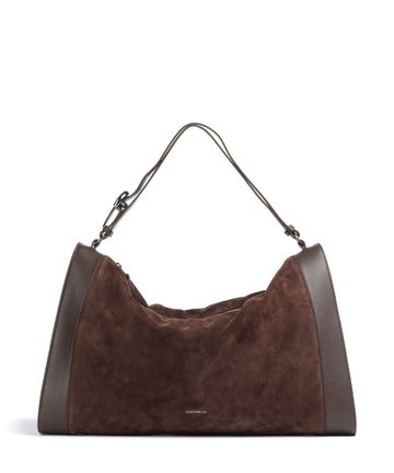 Coccinelle Elinor Suede Pussilaukku brunette
