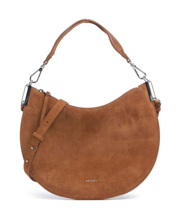 Coccinelle Sunup Suede Pussilaukku cognac