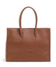Coccinelle Myrtha Maxi Logo Ostoskassi cognac