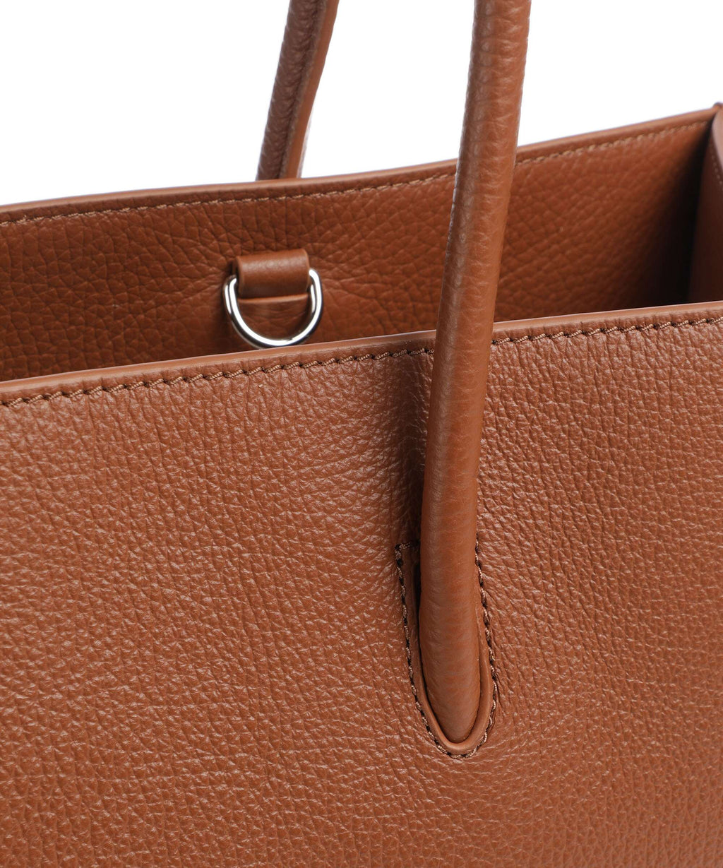 Coccinelle Myrtha Maxi Logo Tote bag cognac