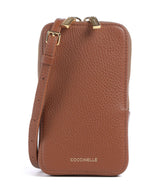 Coccinelle Flor Matkapuhelin laukku cognac