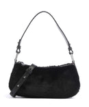 Coccinelle Merveille Synthetic fur Shoulder bag noir