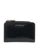Coccinelle Metallic Shiny Wrinkled Lompakko noir