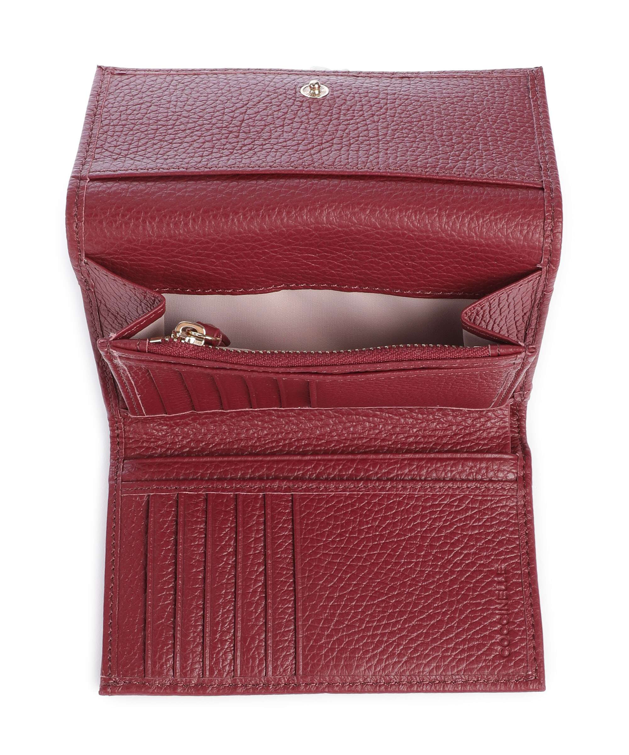 Coccinelle Metallic Soft RFID Wallet ribes