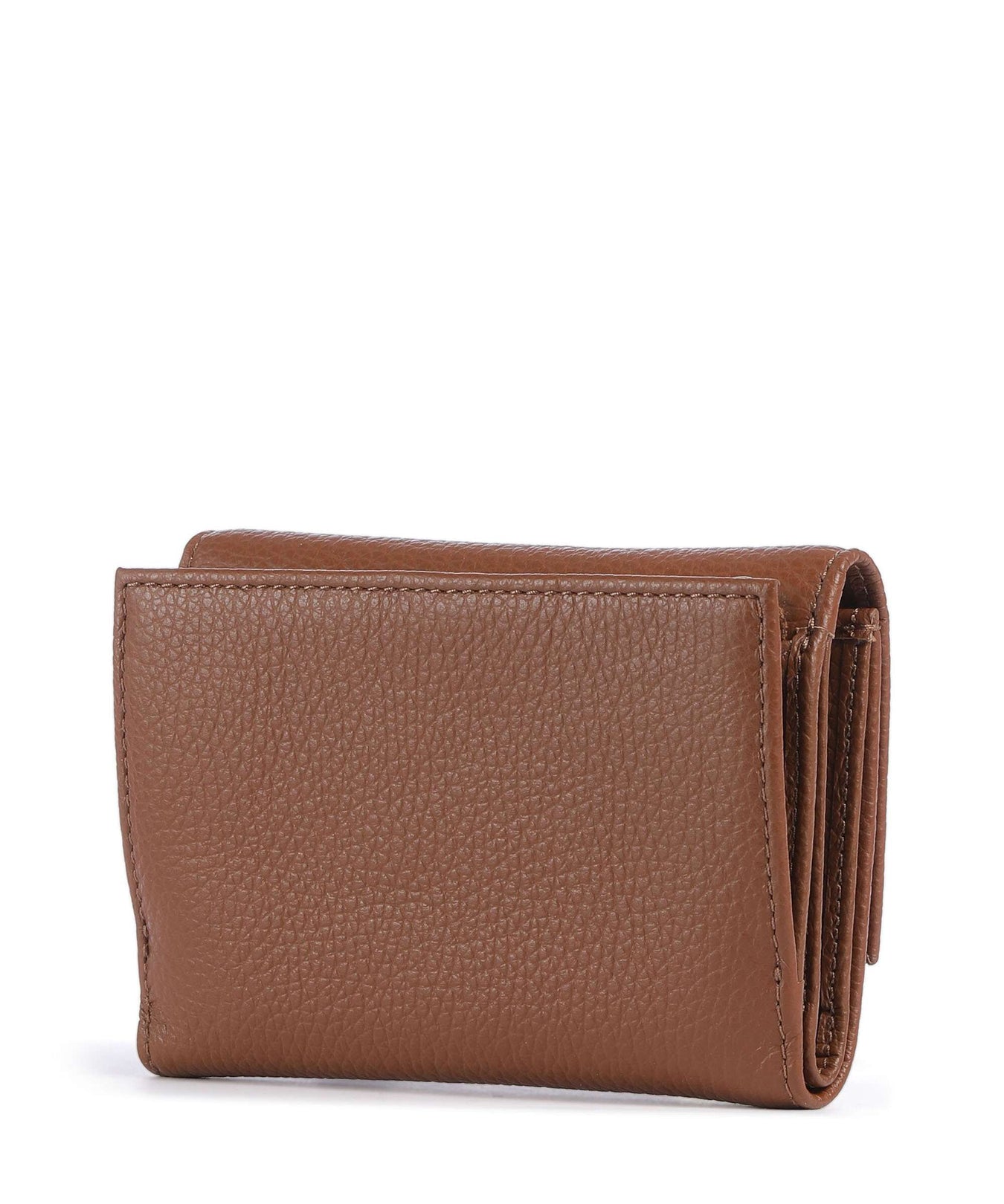 Coccinelle Metallic Soft RFID Wallet cognac