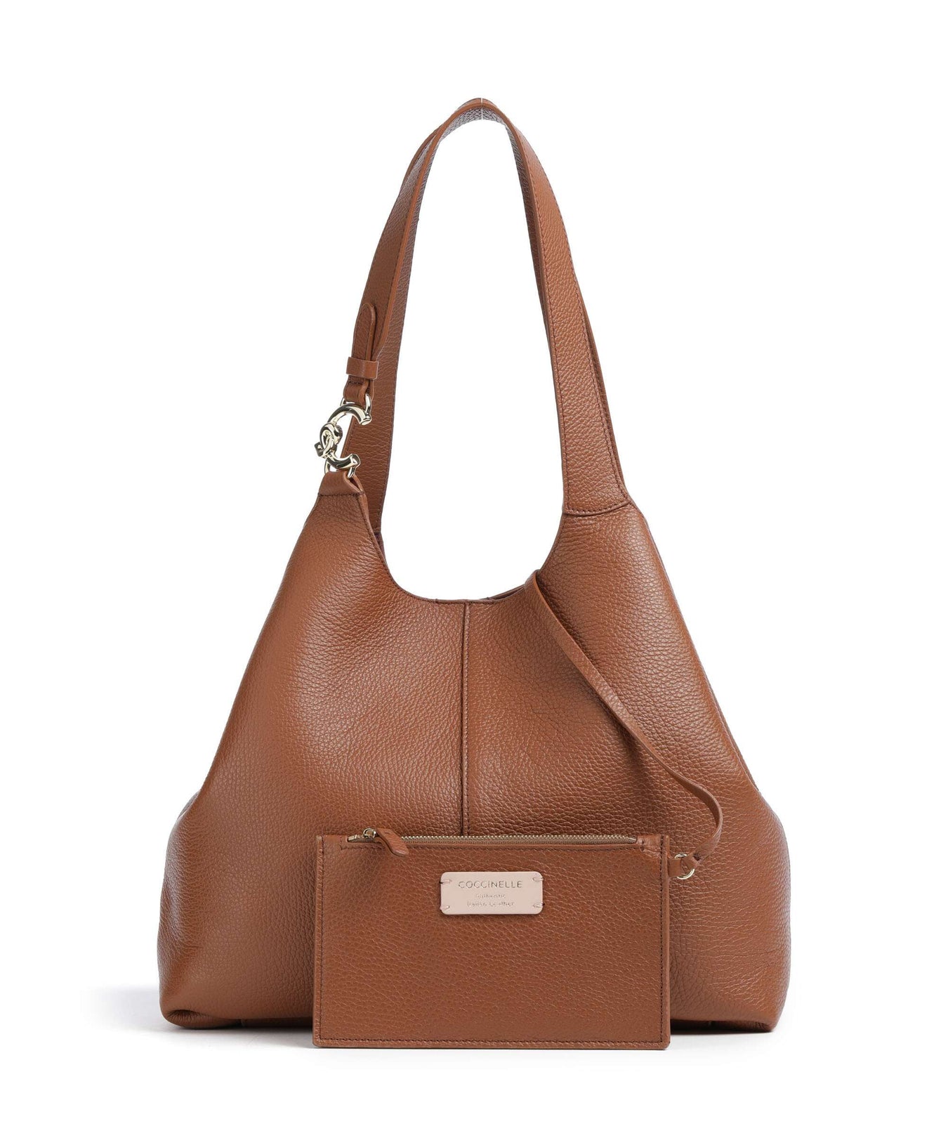 Coccinelle C-Easy Hobo bag cognac
