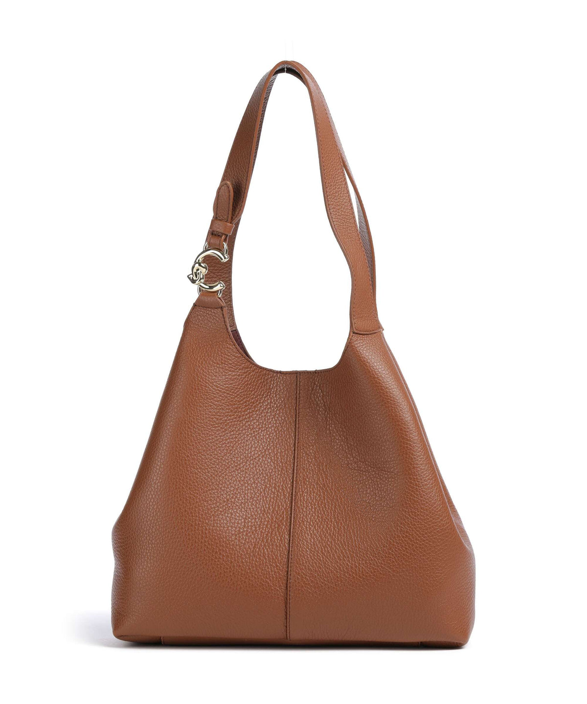 Coccinelle C-Easy Hobo bag cognac