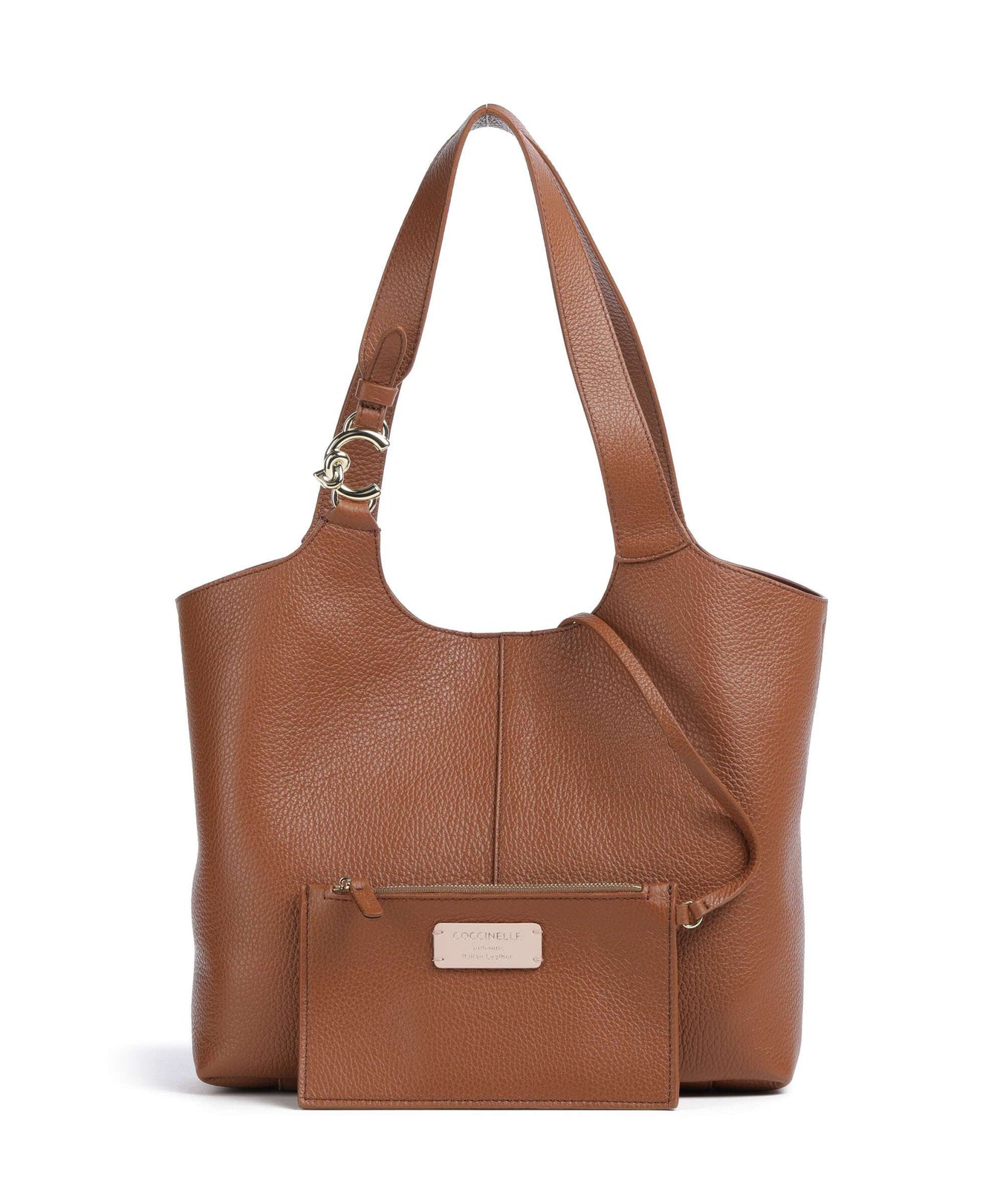 Coccinelle C-Easy Hobo bag cognac