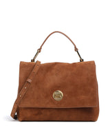 Coccinelle Liya Suede Käsilaukku cognac
