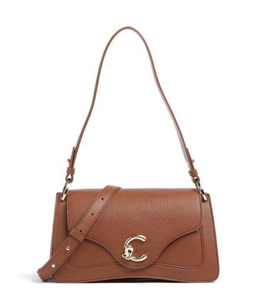 Coccinelle C-Me Olkalaukku cognac