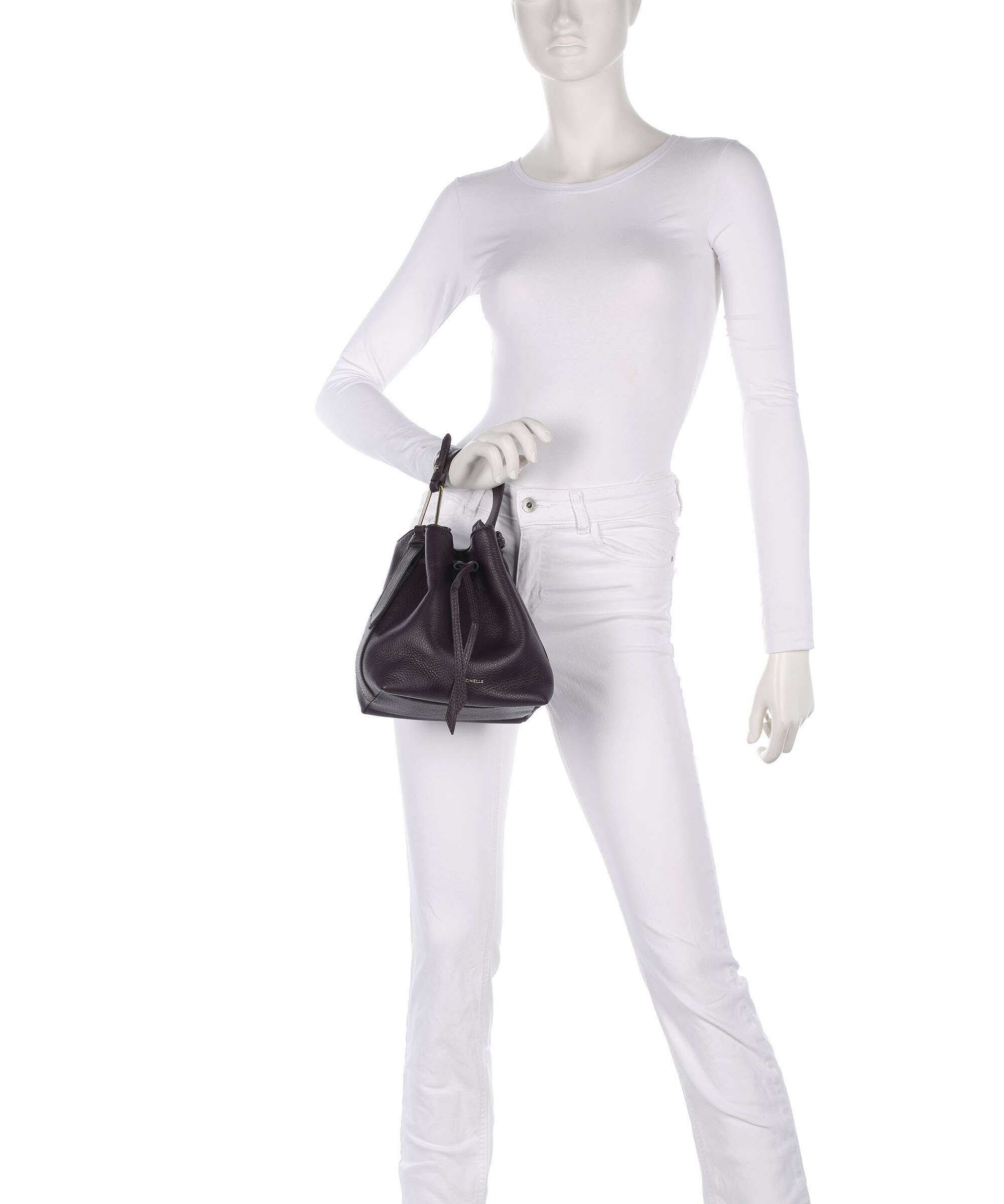 Coccinelle Malory Bucket bag prune