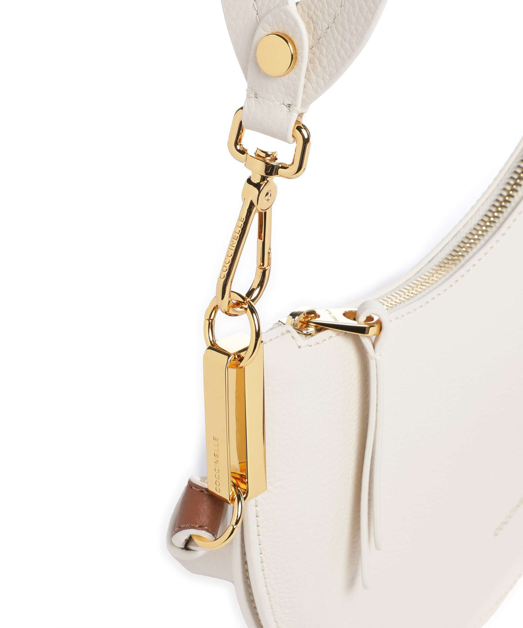 Coccinelle Sunup Shoulder bag pearl/cognac