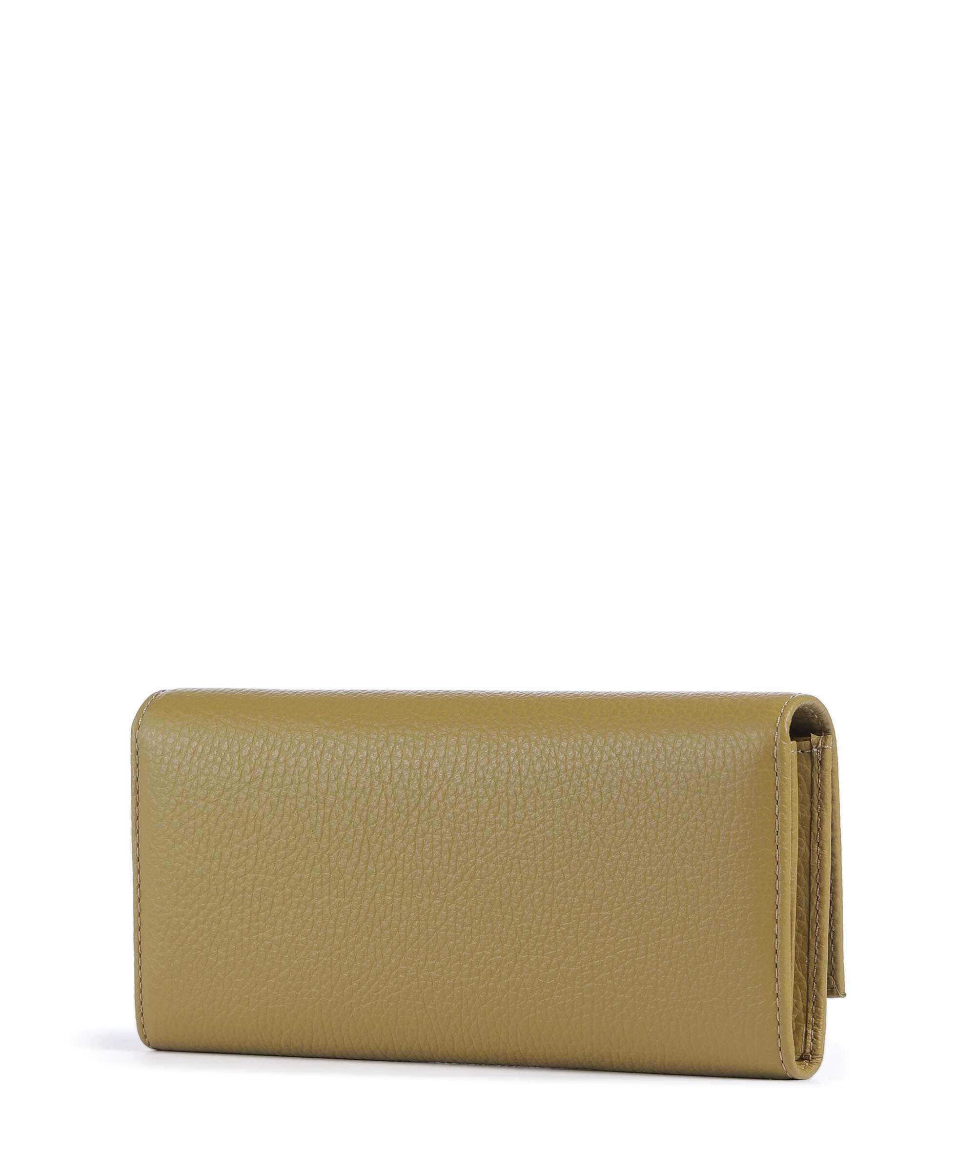 Coccinelle Metallic Soft RFID Wallet seagrass