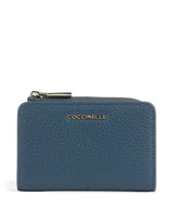Coccinelle Metallic Soft Lompakko deep blue