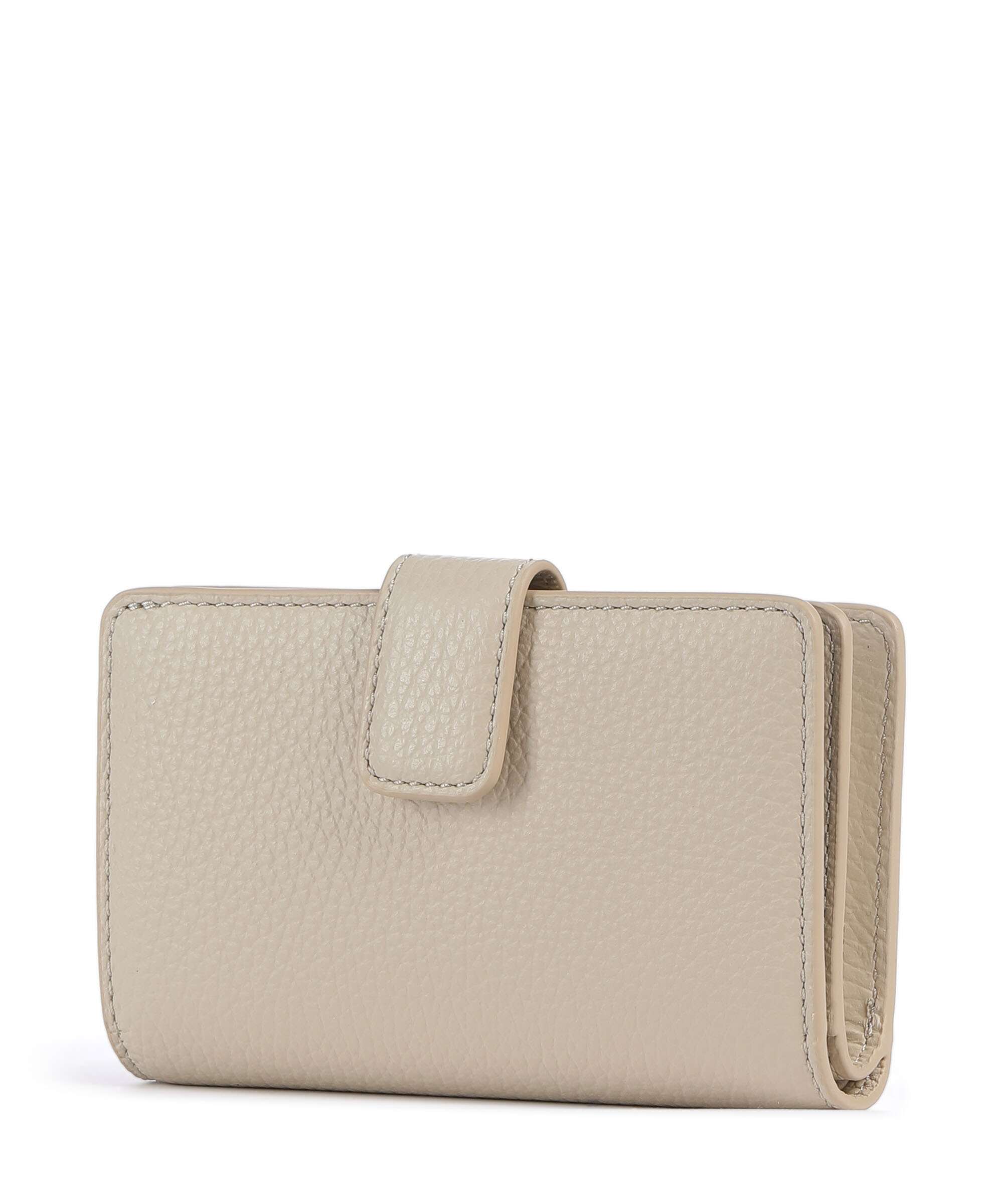 Coccinelle Metallic Soft Wallet sandshell