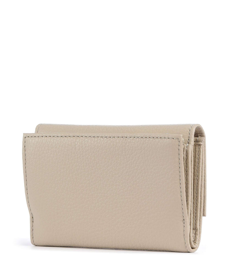 Coccinelle Metallic Soft Wallet sandshell