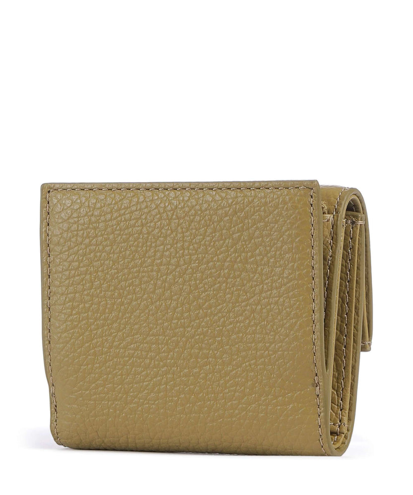 Coccinelle Metallic Soft RFID Wallet seagrass