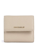 Coccinelle Metallic Soft RFID Lompakko sandshell
