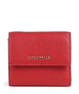 Coccinelle Metallic Soft RFID Lompakko scarlet