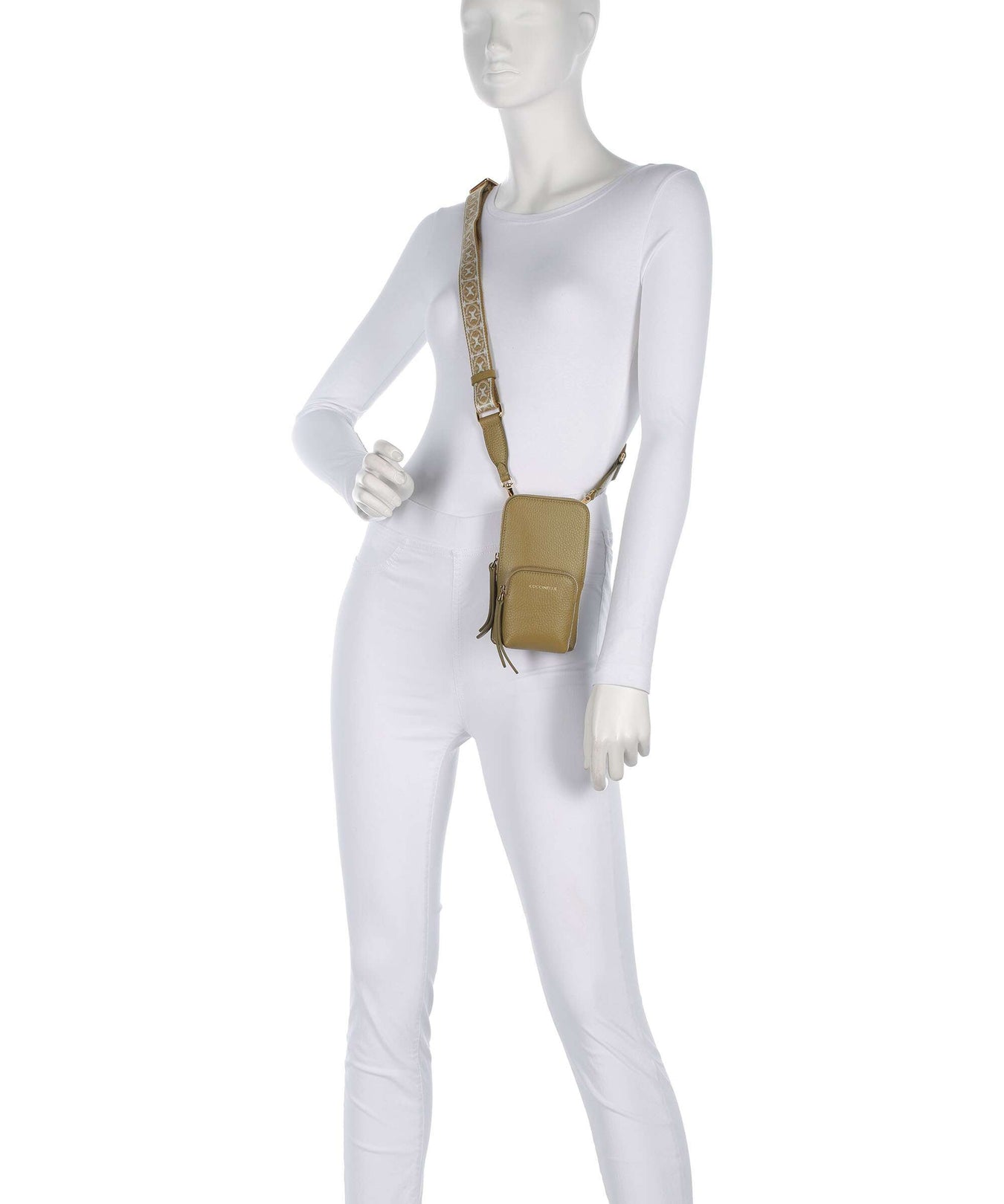 Coccinelle Pixie Phone bag seagrass