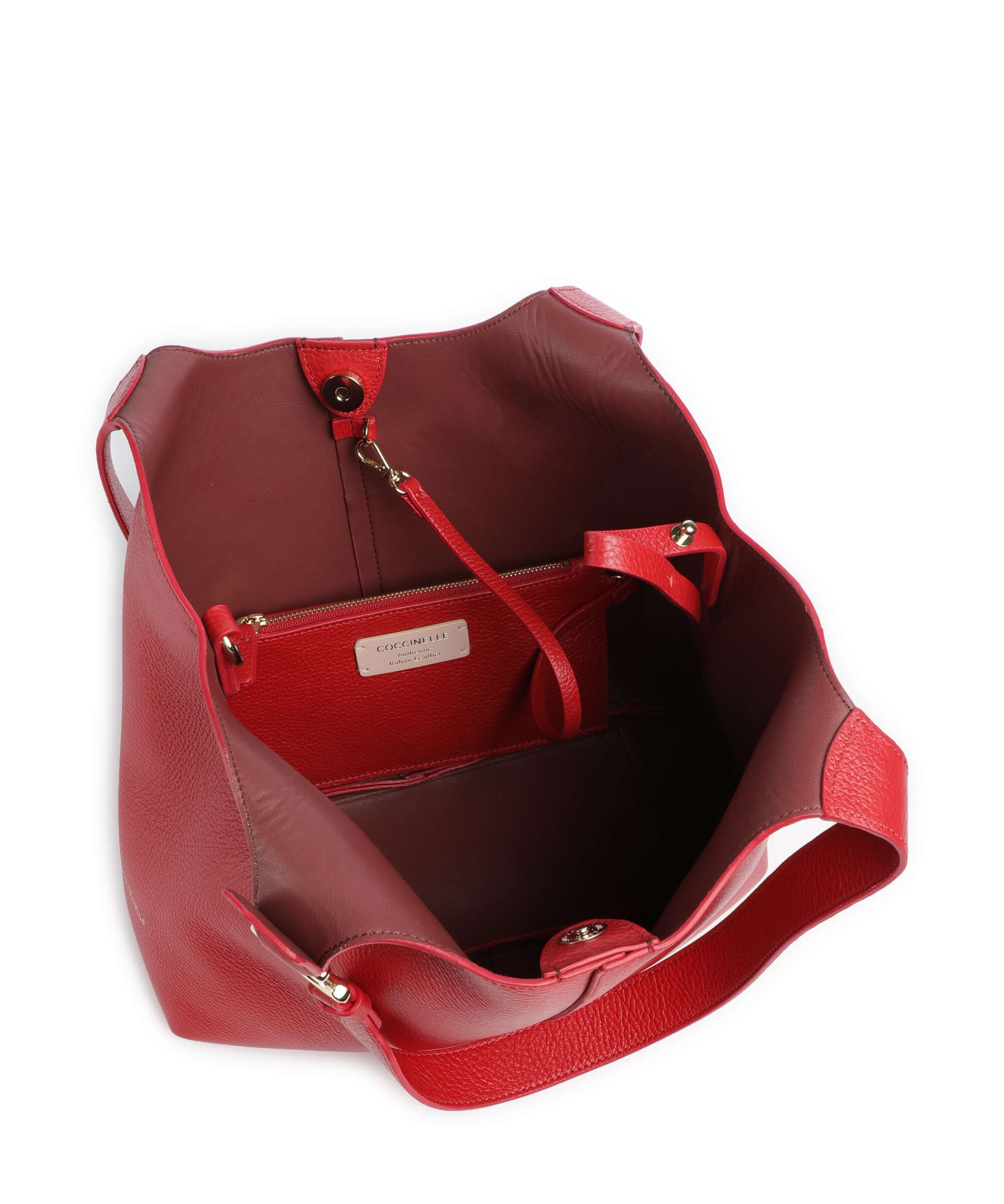 Coccinelle C-Easy Hobo bag scarlet