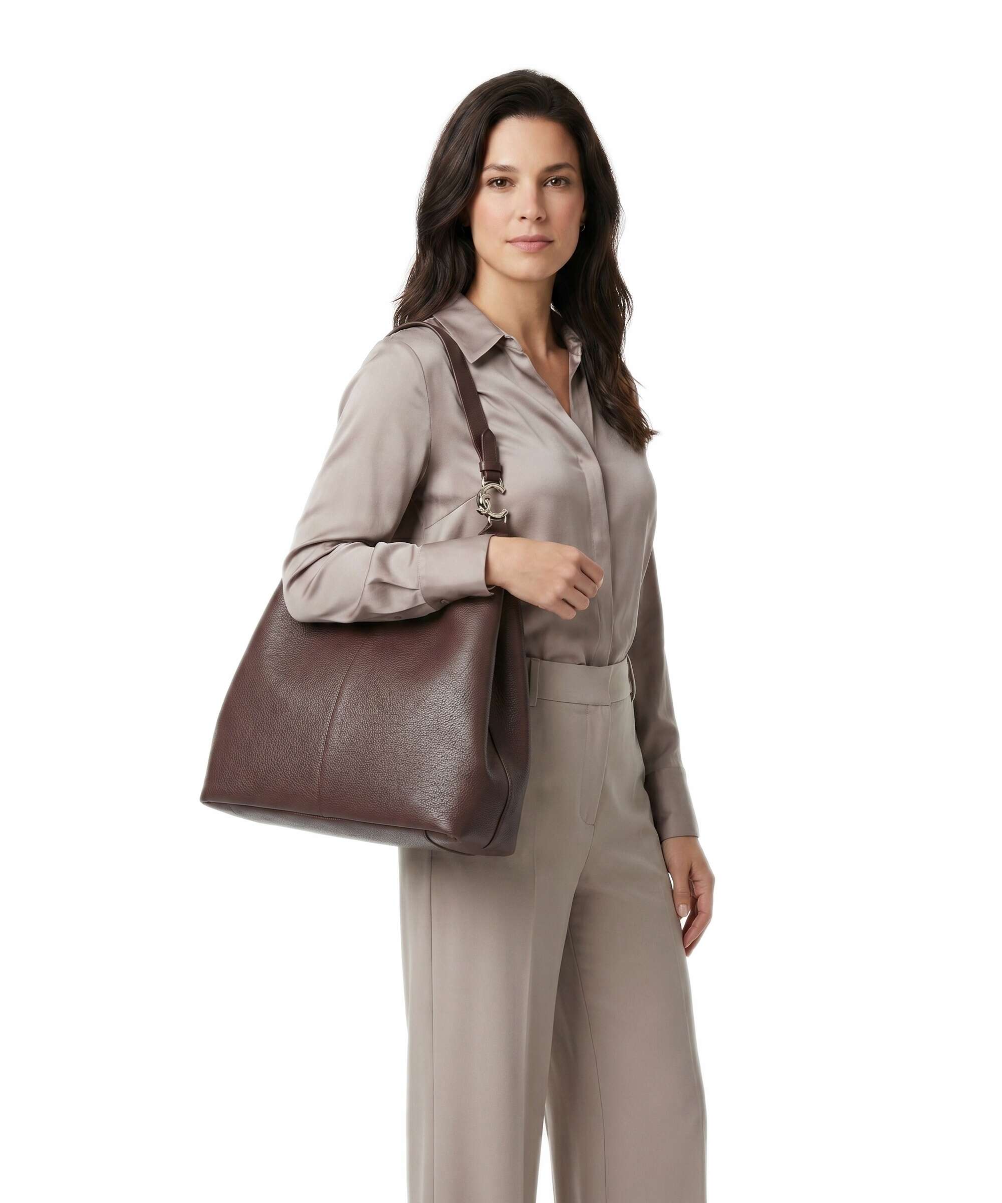Coccinelle C-Easy Hobo bag berry