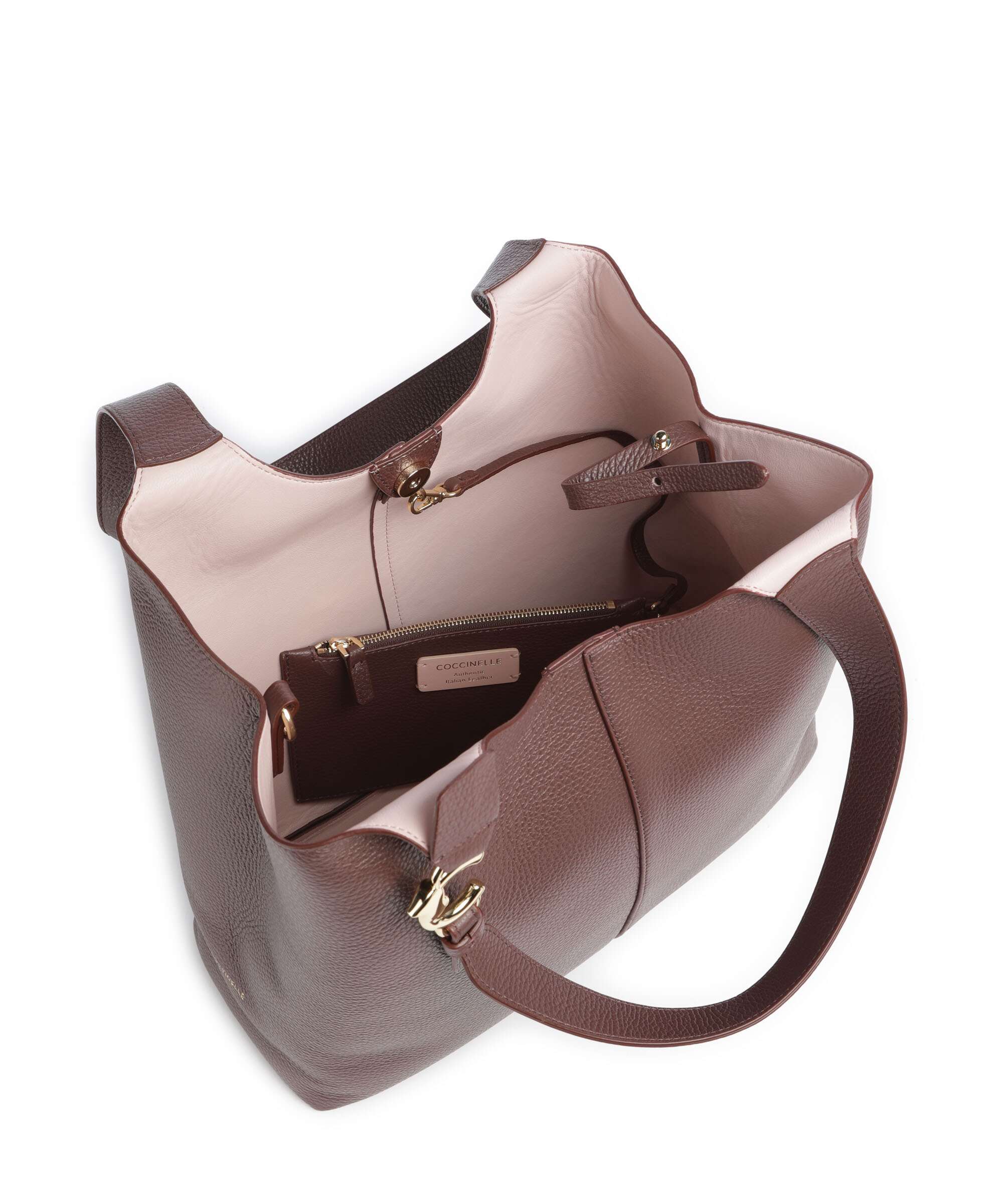 Coccinelle C-Easy Hobo bag berry