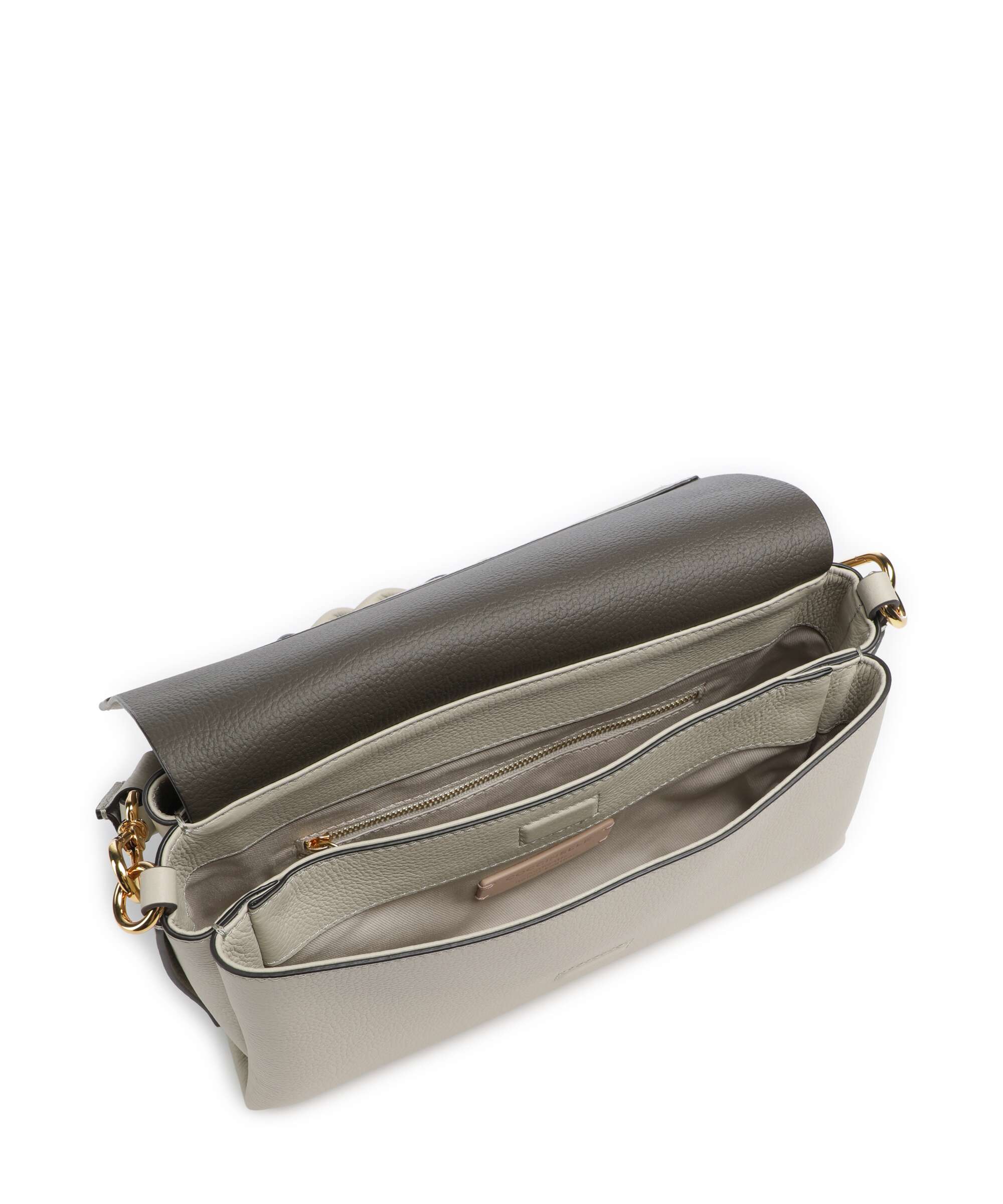 Coccinelle Boheme Grana Double Shoulder bag eucalipto/fango