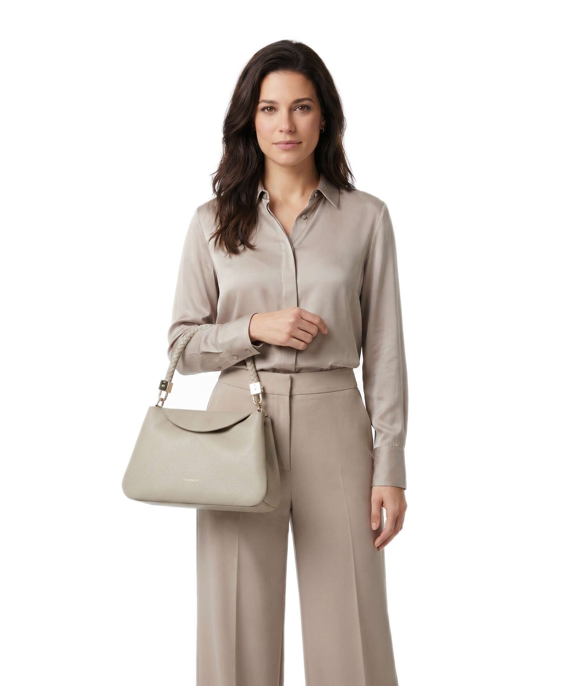 Coccinelle Tiggy Handbag eucalipto