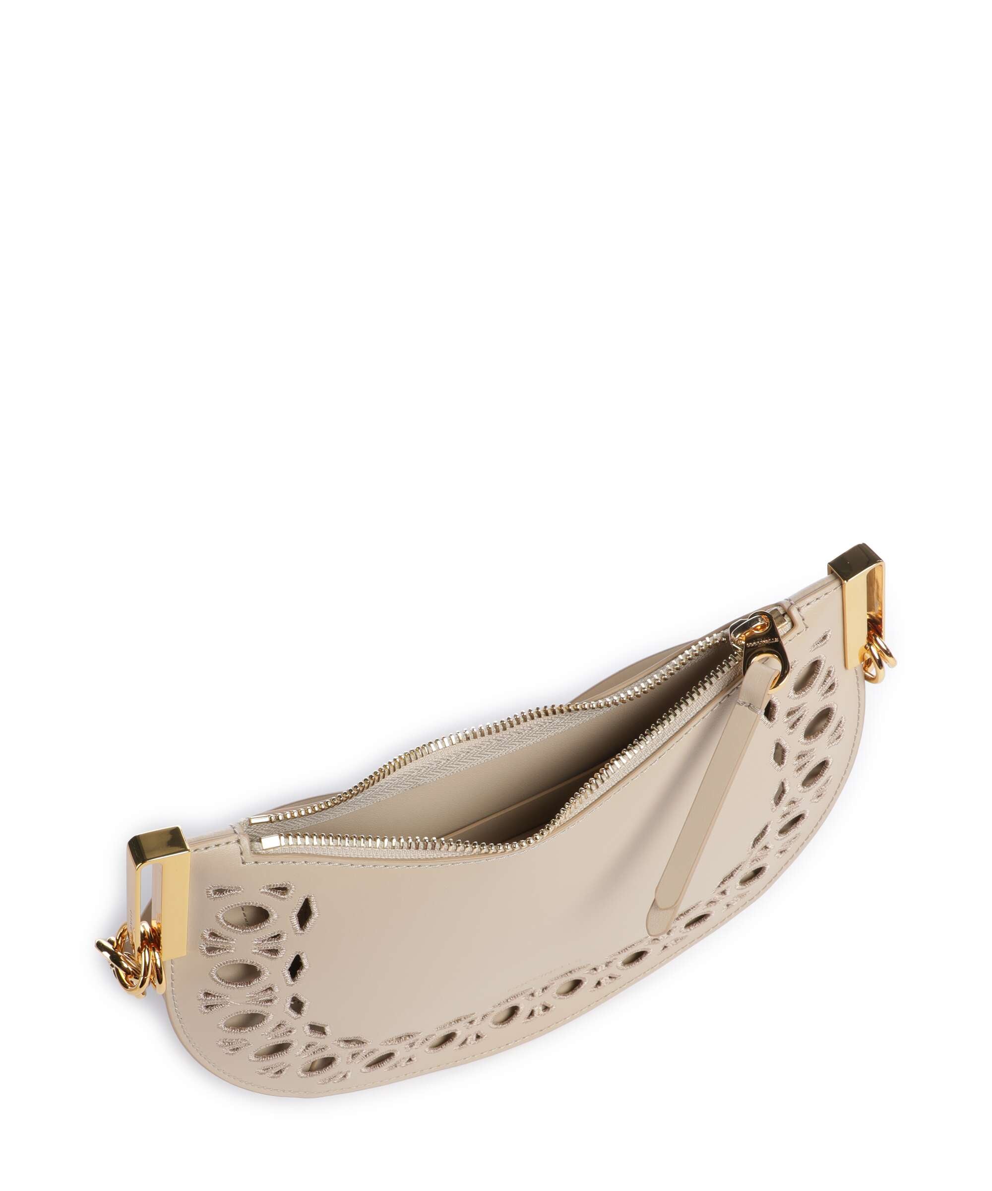 Coccinelle Sunup Monogram Sangallo Shoulder bag sandshell