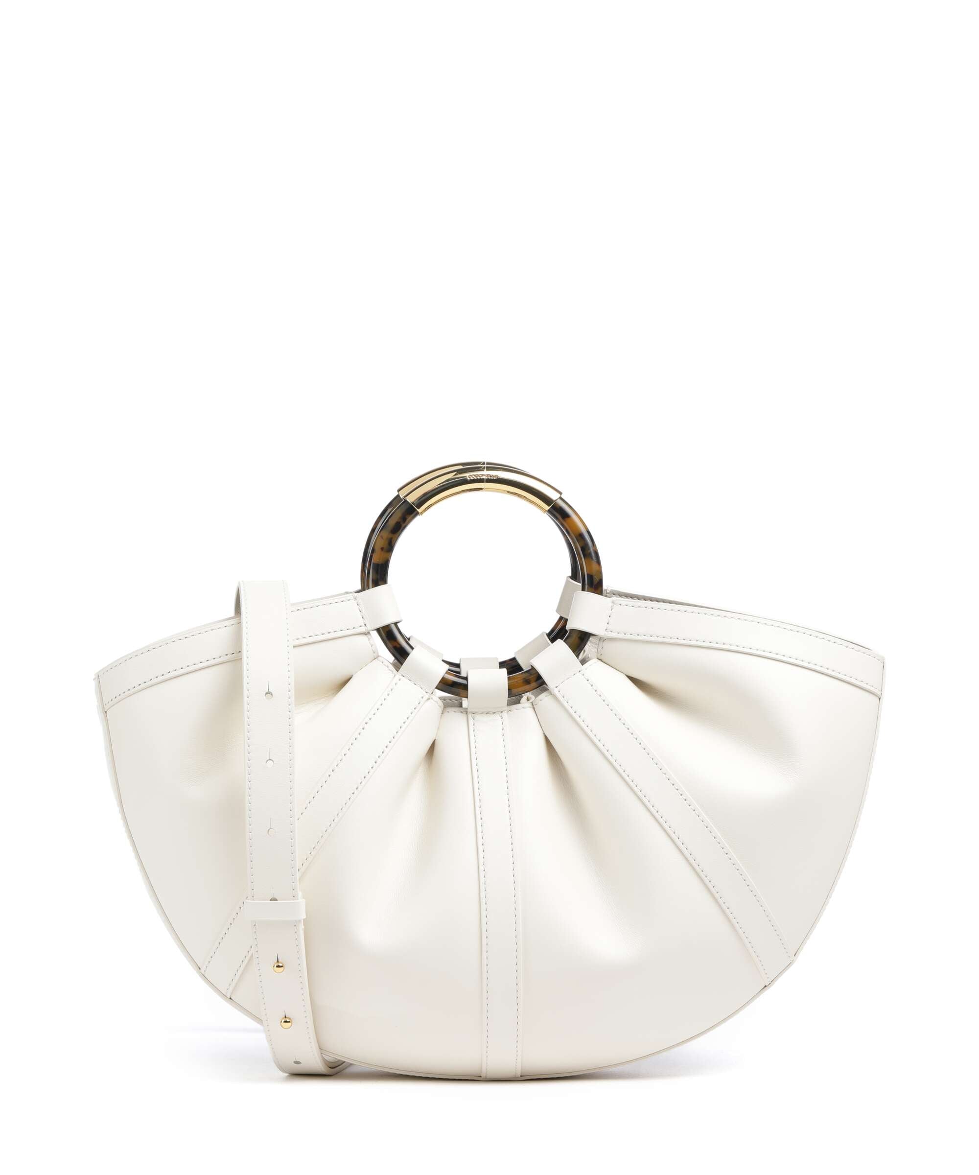 Coccinelle Shell Handbag pearl