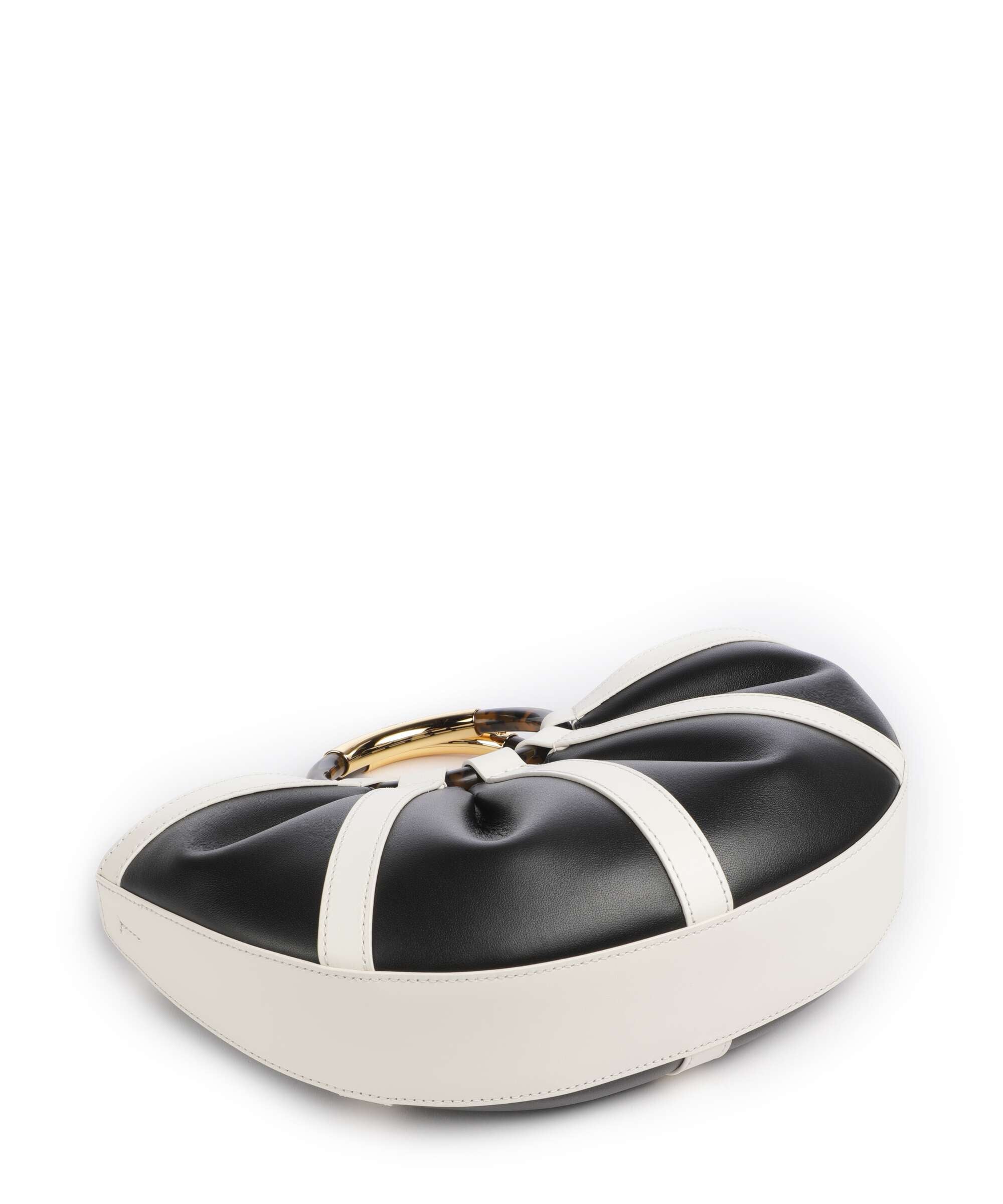 Coccinelle Shell Handbag pearl/noir