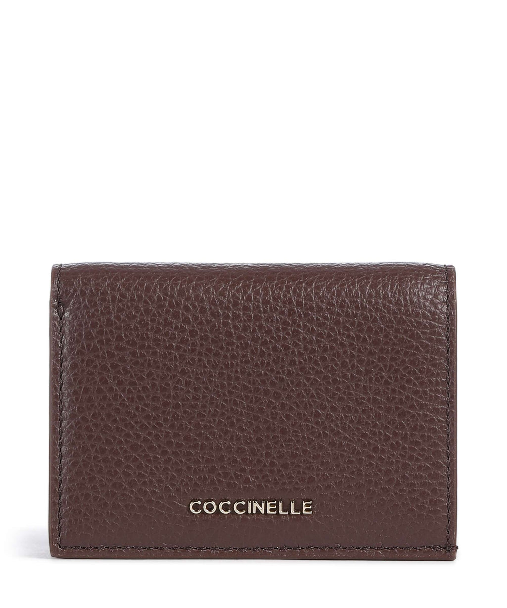 Coccinelle Metallic Soft Wallet berry