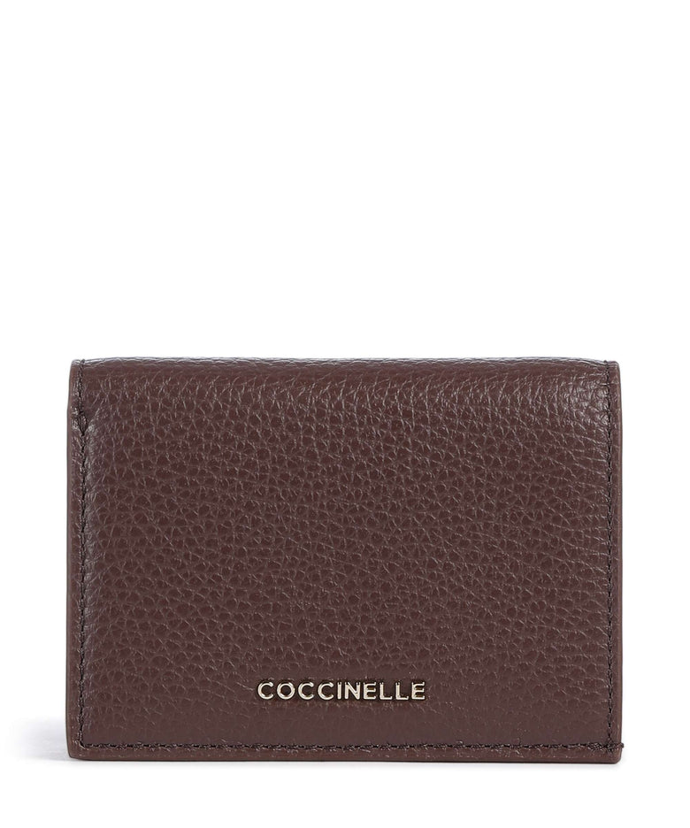 Coccinelle Metallic Soft Wallet berry
