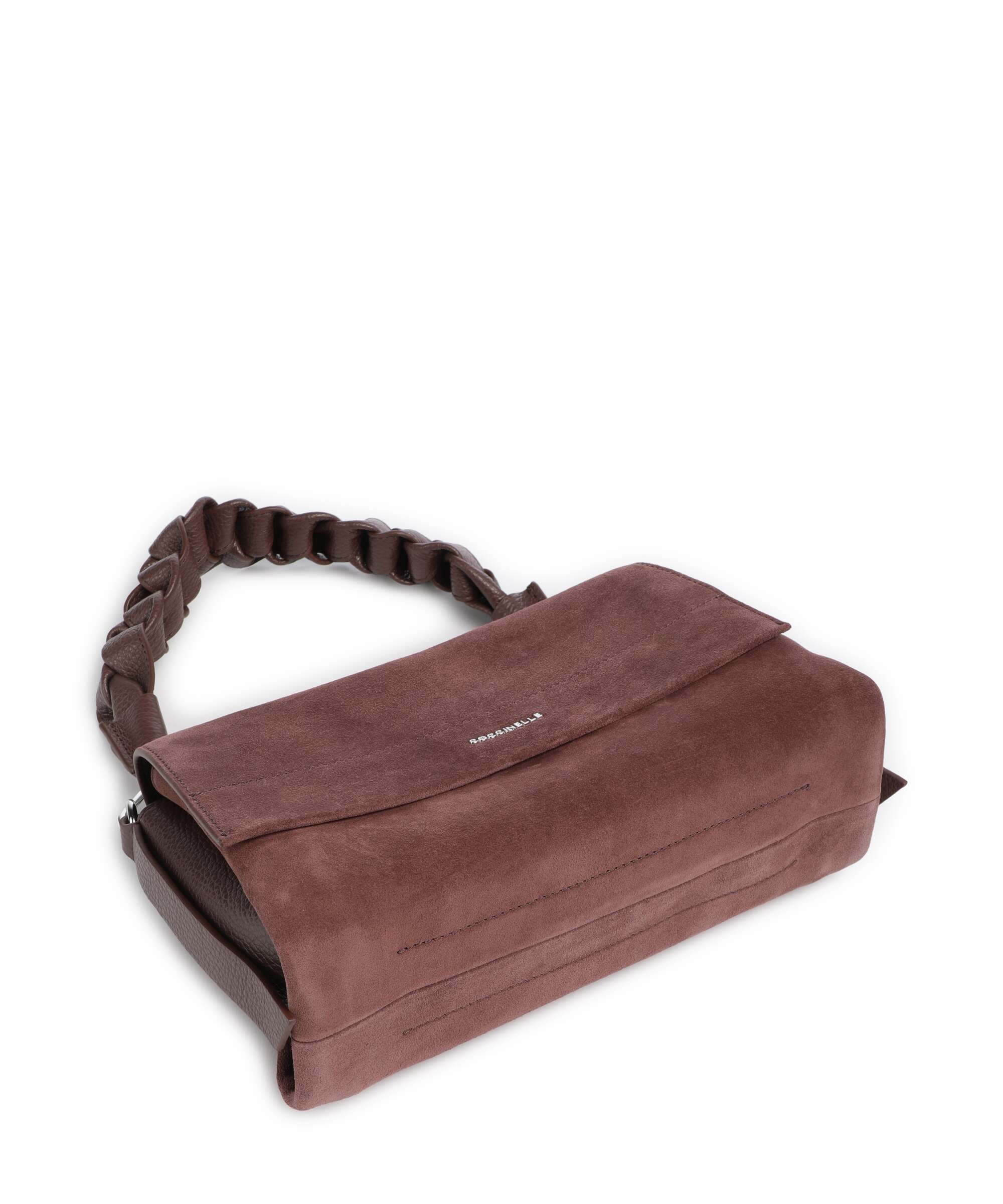 Coccinelle Boheme Suede Shoulder bag berry